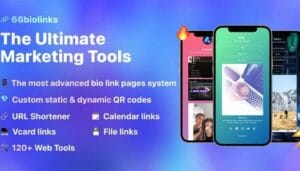 66biolinks - Bio Links, URL Short, QR Codes & Web Tools