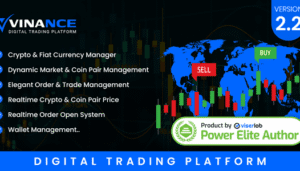 Vinance Digital Trading Platform for Investors